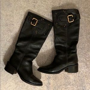 Chloe leather boots